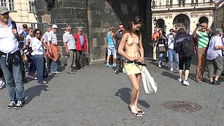 Sexy milf flashing and amateur babe Aylas public