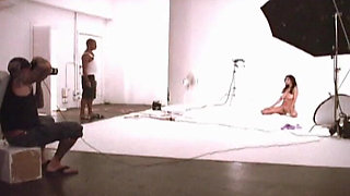 Photoshoot Purple Underwear Featuring Tera Patrick