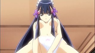 Blondes and brunettes in a steamy hentai orgy