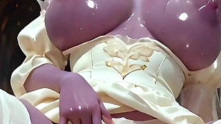Blindfolded Dark Elf Bride Gets Fucked in Church