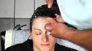 Dirty Dees Bukkake Compilation 2 - Huge Facials & Cum Loads on Mature Brunette