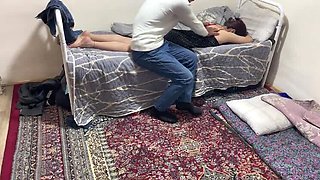 Roben fucks tired teen after trip - rough amateur sex homemade