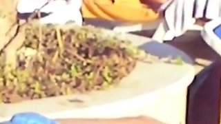 Daddies' Big Cocks Bulging in the Pool