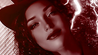 Casting of a hot stunning mom brunette