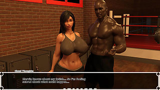 Tifa's Dark Heaven: Girlfriend Does Naughty Training with the Coach in Front Her Cuck Man - Episode 45