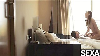 A Sexy Redhead Squirts On Her Boyfriends Big Cock