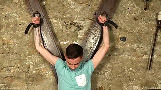 Splashed with Bodybuilder Dick Cream