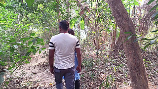Odia college girl hard-core fuck with her boyfriend in forest, odia sex in outdoor forest