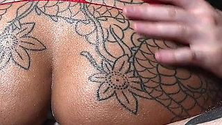 Oiled Anal Fisting and Anal Orgasm for Ravyn Alexa