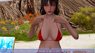 Coming of Ages - gameplay - roleplay - photoshoot 5 - in beach