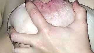 Nipple Sucking in the Car