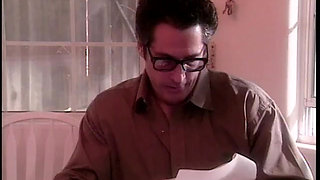 Man in glasses rode by brunette MILF porn legend Teri Weigel