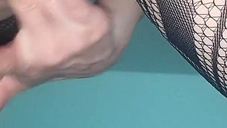 Big Toy Stretches Horny Teen's Tight Pussy