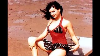 Betty Page Naked Truth - Full Vintage HD Movie with Blowjob & Cumshot