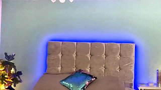 Blonde lingerie bae teasing