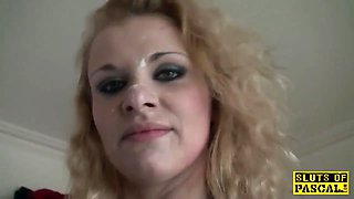 Humiliated uk victim spanked hard and booty plowed
