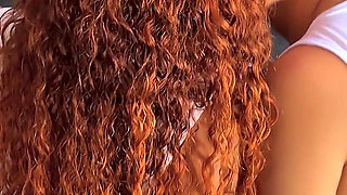 Double Oiled Latas: Intense Threesome Tease and Oiled Handjob