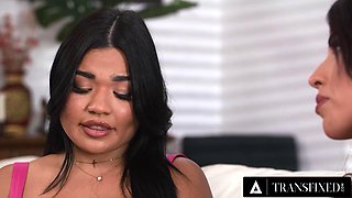 In-Law Strap-On Slams Avery Lusts Ass for Anal Creampie