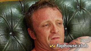 Hot biotch in white stockings and handsome