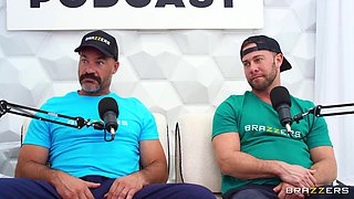 Public Blowjobs for Valentina Nappi by Charles Dera and Seth Gamble After Podcast