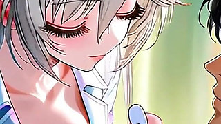 Night Nurse Anya Only Takes His Temperature… Then Rides Him to a Hot Creampie - Hentai Uncensored