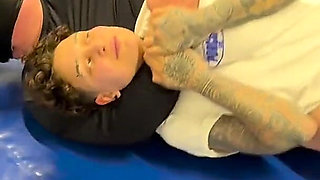 Kourtneyinked Vs Masked Rider - Submission Wrestling Showdown
