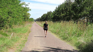 Patricia Undresses Under the Summer Sun