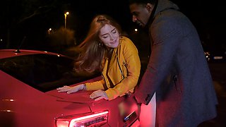 Redheaded vixen Jax slays with dark-skinned babe Jia in a steamy interracial romp