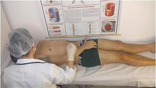 Erection In The Doctors Office