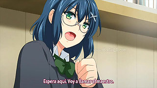 A high sch00l student with his two classmates on a public outingIkkyuu Nyuukon 02 Sub espaol