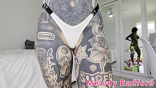 Pink Micro Bikini with Chain Try on Haul Melody Radford Onlyfans