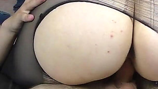 Step Sister Ass Riding in Pantyhose