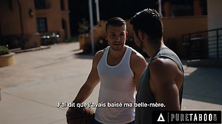 PURE TABOO Stepmom Sheena Ryder Surrenders To Stepson's DP Threesome Request - FRENCH SUBTITLES