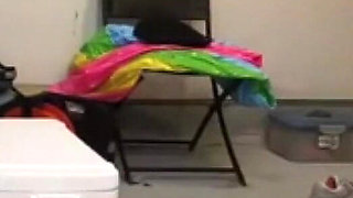 Wife's First at Home Gloryhole with a Local Fan