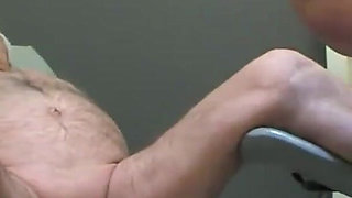 Doctors taking care of his small penis