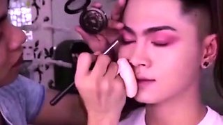 Asian Princess Emo Crossdresser's Vintage Webcam Show