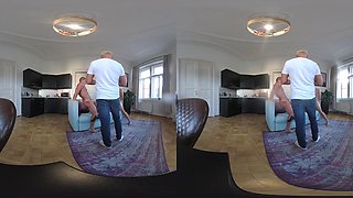 Katy Rose Vr Video- Redhead First Double Pussy Penetration (DPP