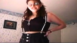 Czech amateur blowjob and fucking POV in public
