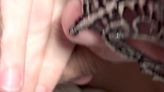 Amateur Wife Sucks off Hubby’s Friend, Takes Load on Tongue