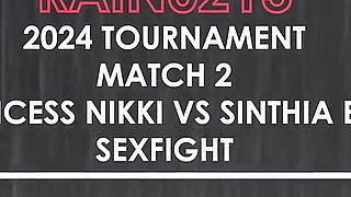 Rain0213 2024 Tournament Match 2 Princess Nikki Vs Sinthia Bee Sexfight