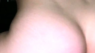 Brunette amateur babe anal POV