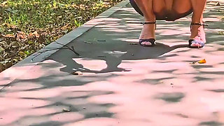 Outdoor Pickup French Blonde MILF Axell Fox