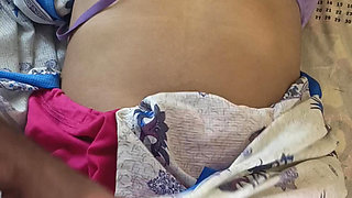 Housewife hard fuck in bed