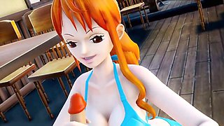 3d วันพีช, วันพีชโรบิ้น, วันพีชกับนามิ