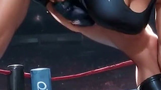 Woman Gets Fucked in Middle of the Ring