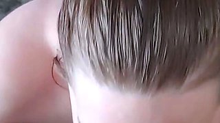 Czech amateur blowjob and fucking POV in public