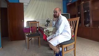 Amateur Neighbor Fucks Doctor Next Door - Big Ass Blowjob & Cumshot