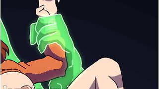 Horny Velma And Monster Gangbang (derpixon)