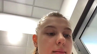 Fingering Pussy in Public