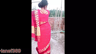 Hot Bangladeshi Wife in Red Saree Fucked Hard - Homemade Desi Sex